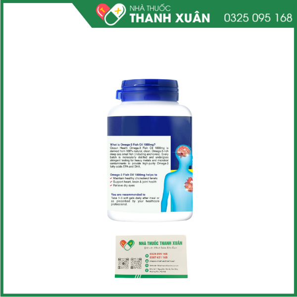Omega-3 1000mg - Dầu cá tốt cho khớp và tim mạch